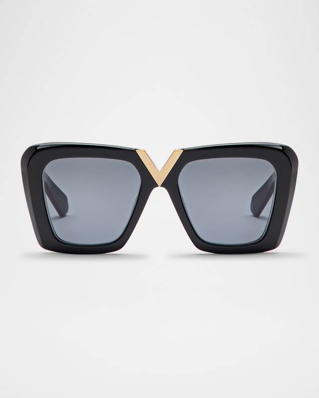 V-Gold II Acetate Butterfly Sunglasses